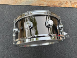 DW Collector's Series Black Nickel Over Brass 6.5x14" Snare Drum3