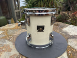 Tama Superstar 80's White Tom Drum - Birch Wood2