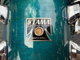 Tama Superstar Classic Aqua 8x7 Tom Drum - Maple Shell5