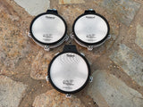 3x PACK 2x Roland pd-80 Single trigger 8" tom pads + ONE pd-80r0