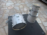 Pearl Export 4pc Drum Set kit in Slipstream White6