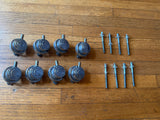 8 pack Vintage DW / Camco Collectors Turrent 80's 90' Style drum lugs1