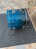 RARE ! Pearl Session Custom Maple 24x18 Bass Drum Blue Fade5