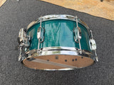 Tama Superstar Classic Aqua 14x6.5 Snare Drum - Maple Shell2