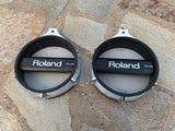 TWO Roland PD-120 WT 12" Mesh Head V Drum PD120 - WHITE3