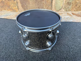 Dw Collectors 12x8" black galaxy Tom Drum - Satin Chrome  - Excellent5