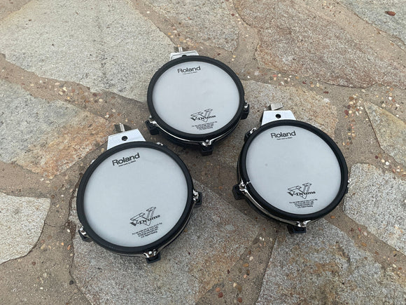 3x PACK Roland PD-85 BK Dual Mesh V Drum Pad PD85 PD-85bk
