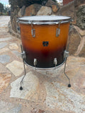 RARE Tama Superstar Sunburst FInish 18 x 16" Floor Tom Drum14