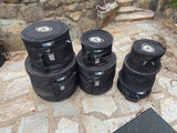 Protection Racket Cases Drum Carrying Case 6pc Set 18x14,16,14,8,10,12