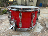 Yamaha Recording Custom 9000 - Hot Red 14"x8 snare drum