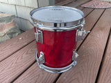 Tama Superstar Cherry 8x9 Vintage 80's Tom Drum !!