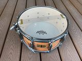 Pork Pie Oak / Maple 14 x 6.5 Snare Drum  - Excellent