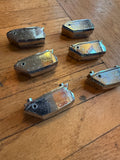 6x Pearl 80's GLX Super Gripper Tom Drum Lugs Replacement / Backups  A11