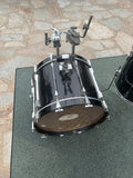 VIntage Tama Granstar II 3pc Drum Set Kit Black 22x16,13x12,16x16