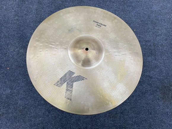 Zildjian K Dark Thin Crash 20