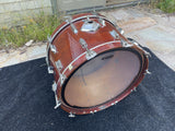Tama Superstar Mahogany 24 x 14 Vintage 80's Bass Kick Drum