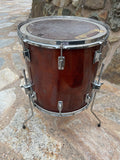 Tama Superstar Mahogany 16 x 16 Vintage 80's Floor Tom Drum !!