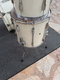 RARE Tama Artstar 1 Birds Eye Maple WHITE 5pc Drum Set kit!!9
