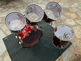 Tama Superstar Candy Apple Red 5pc Drum set kit w/ 24" Bass drum!8