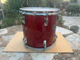 Tama Superstar Candy Apple Red CAR 13x12 Tom Drum 80's8