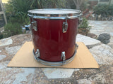 Tama Superstar Candy Apple Red CAR 13x12 Tom Drum 80's4