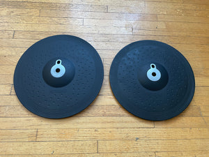 2 PACK Yamaha PCY135 13" Three-Zone Electronic Crash drum Cymbal PCY-135