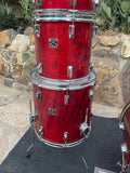 VIntage Tama Superstar Cherry Wine 5pc Drum Set kit 22,10,12,13,16