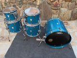 OCDP Newport Series Blue Sparkle 5pc Drum Set !!1
