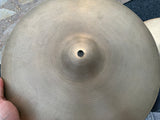 Vintage Zildjian Avedis 14" Transition Stamp 14"  hihat Cymbal - TOP ONLY3