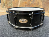 Pearl Ultracast 14"x5" Cast Aluminum Snare Drum – Satin Black w/ Black Hardware9