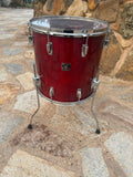 Tama Superstar Cherry 16x16" Floor Tom Drum0