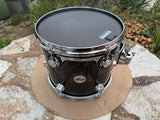 DW Collectors Piano Black Maple 13 x 11 Tom Drum Collector's - EXCELLENT11
