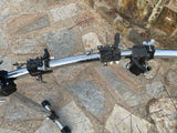Gibraltar Two Sided Curved Drum Rack w/ 10 CLAMPS!!