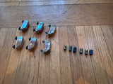 6x Pearl 80's GLX Super Gripper Tom Drum Lugs Replacement / Backups  A20