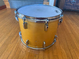 Pearl Masters Studio 14x11 Birch Natural - Extra holes from floor tom brackets6