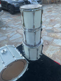 Tama Granstar Double Bass White Drum Set Kit 22,22,12,13,16