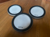 THREE Yamaha XP80 Triple-Trigger 8" Electronc Drum Pad