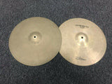 Zildjian A 15” New Beat hi hat cymbals - 70's 80's mix