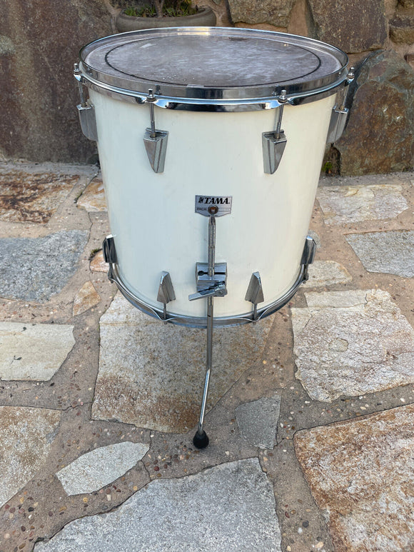 Tama Granstar 16 x 16 Floor Tom Drum White Gran Star