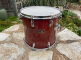 Tama Superstar Cherry 15x14 Cherry Tom Drum 80's