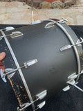 Vintage Ludwig 1976 Black Panther 22 x 14 Bass Drum