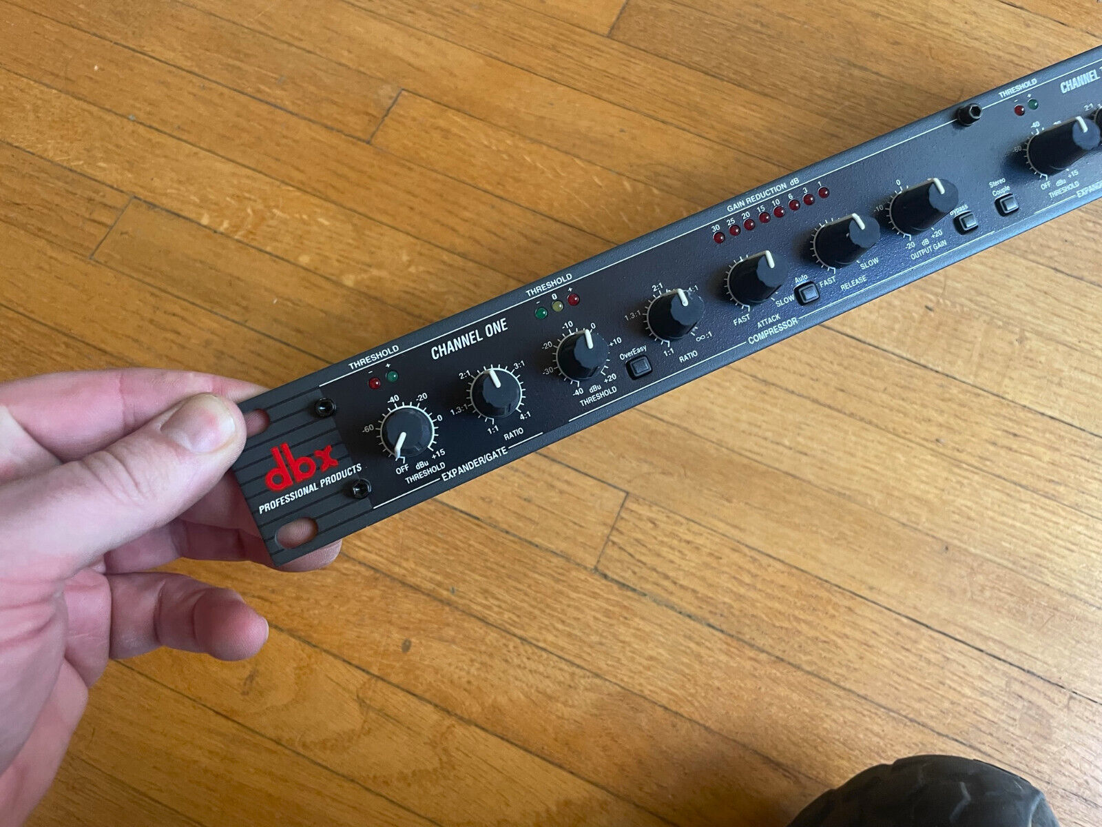 DBX 266XL Stereo Compressor Limiter Expander Gate 2 Channel Processor ...