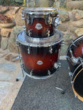 PDP Platinum Maple 3pc Drum Set kit 22x18,10x8,16x14 - Fair