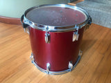 Tama Superstar CAR CANDY APPLE RED  1980's 14x13  Tom Drum