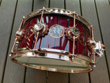 DW Collectors Series Neil Peart Rush RARE "Evolution" Time Machine Snare