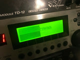 Roland Td-12 V Drum Module Brain - BAD LCD -READ DESCRIPTION