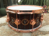 DW Collectors Series Neil Peart Rush RARE "Replica" Time Machine Snare Excellent