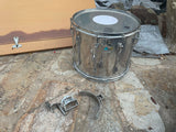 1970s Ludwig 12x15 Marching Snare Drum Chrome Over Steel - FOR PARTS