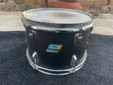Vintage Ludwig 1976 Black Panther 12 x8 Tom drum Drum