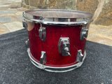 Tama Superstar Cherry 13x9 Cherry Tom Drum 80's - Shallow Size